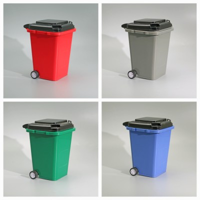 Trash Can Pen Holder