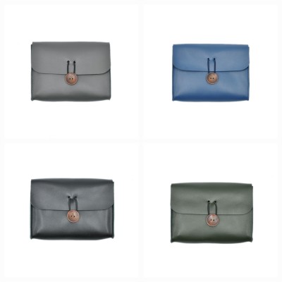 genuine leather charger storage bag