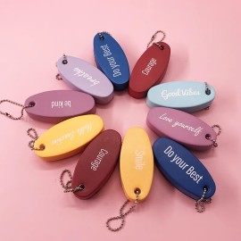 Floating Boating Key Chain