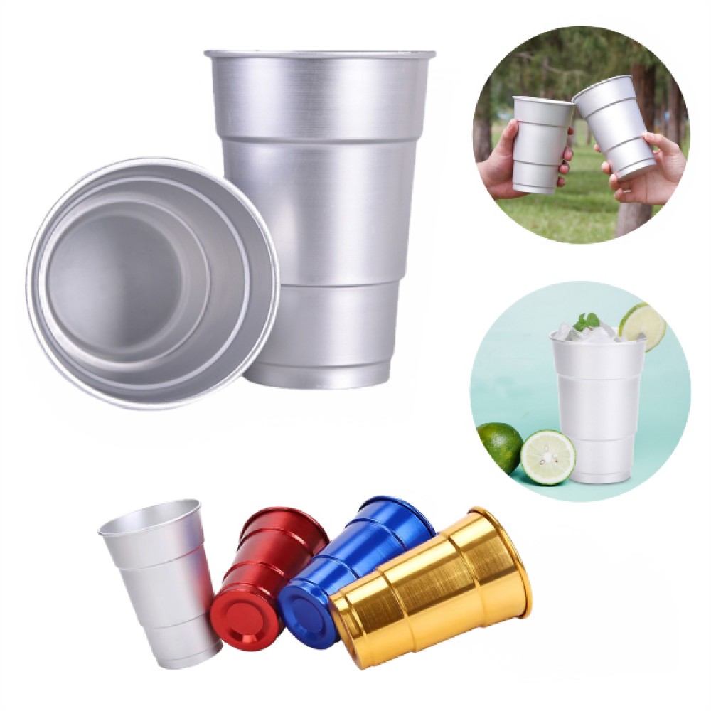 Aluminum cup recyclable