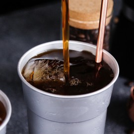 Aluminum cup recyclable