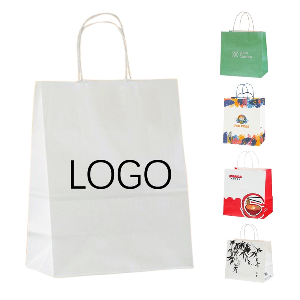 Kraft Paper Shopping Totes