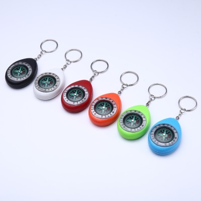 Compass keychain