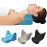 PU Leather Massage Pillow Neck Support Pillow