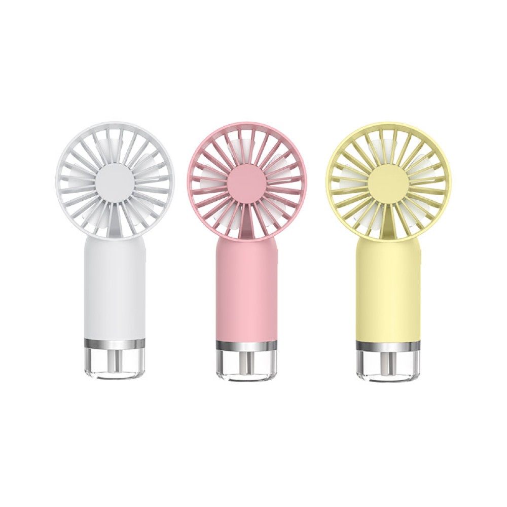 Portable Handheld Rechargeable Mist Fan with Water Spray