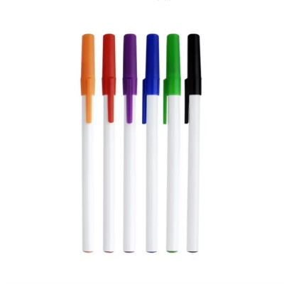 Thin Classic Simple Plastic Ball Pen