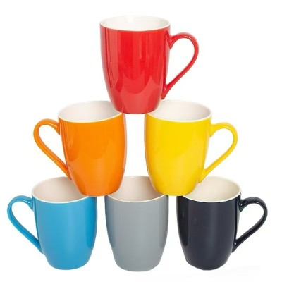 Custom Candy-Colored Ceramic Mugs for Promotional Success