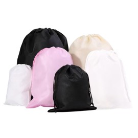 Eco-Friendly Custom Non-Woven Drawstring Bags