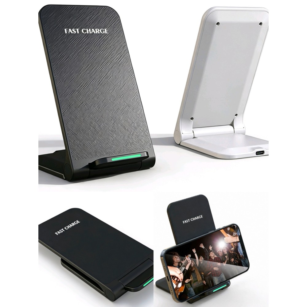 15W Foldable Vertical Wireless Charger