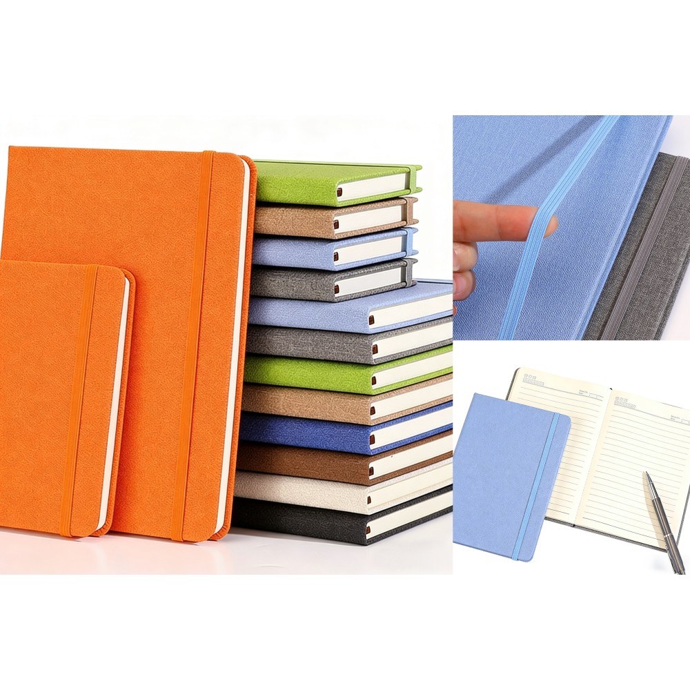 A5 Linen Hardcover Notebook